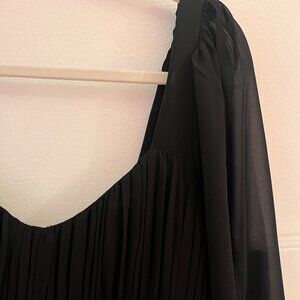 Black Long-Sleeved Abercrombie Minidress